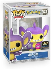 Funko Pop! Games: Pokemon - Aipom 947 - Funko Specialty Series Limited Edition - Flocked